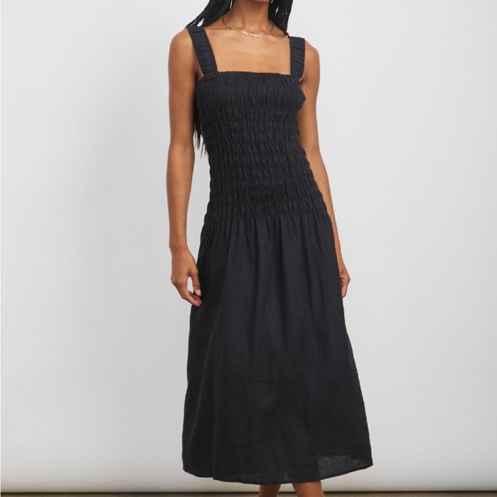 Rails Seville Dress in Avocado Green